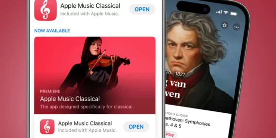 Apple Music’in özel klasik müzik uygulaması Android’e geliyor