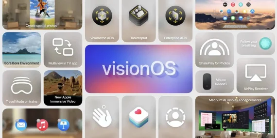 visionOS 2, yeni kullanıcı arayüzü hareketleri ve geliştirilmiş Mac yansıtma özelliği ekliyor
