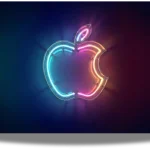 Apple Neon Logo