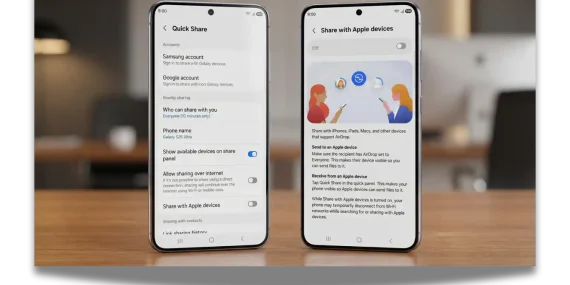 Samsung Galaxy S26 serisi nihayet Apple AirDrop desteğine kavuştu