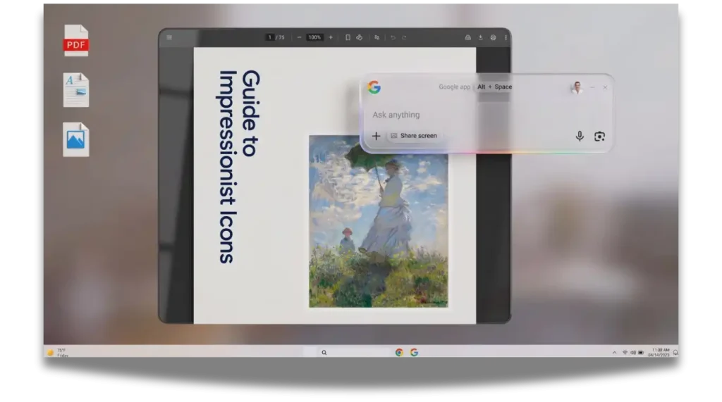 Google, Windows'a özel Gemini yapay zeka uygulamasını görücüye çıkardı