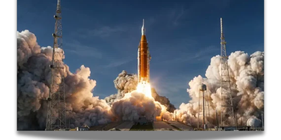 The Integrity adı verilen Orion uzay aracı, gezegenimizin yerçekimi sınırlarını başarıyla aştı