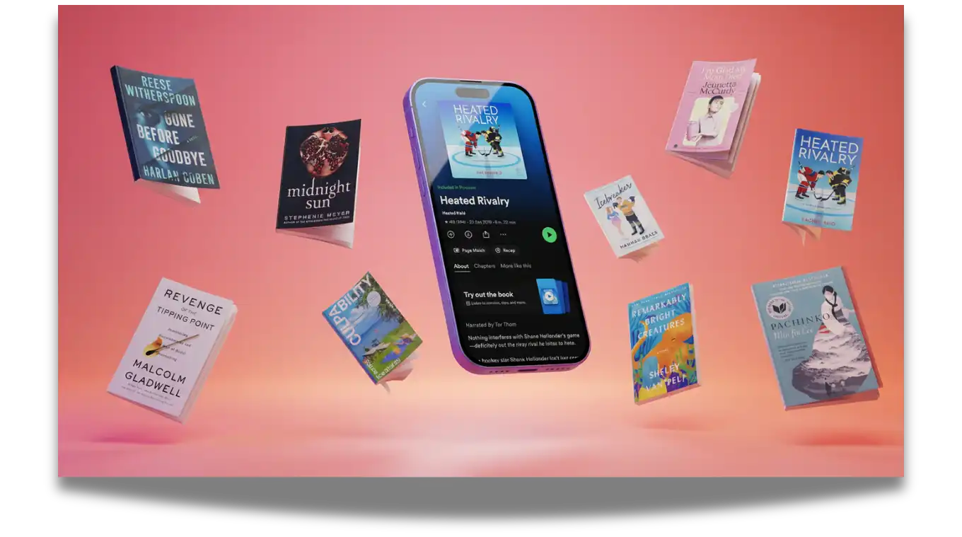 Spotify, Bookshop.org ortaklığıyla fiziksel kitap satışına başladı