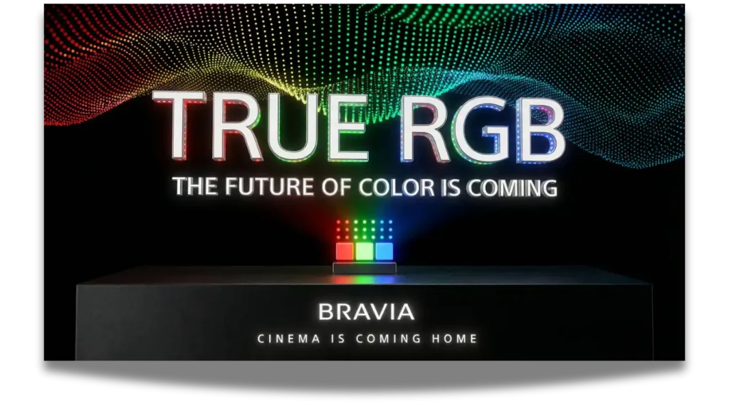 Sony, yeni nesil 'True RGB' Mini LED TV teknolojisinin tanıtımını yaptı