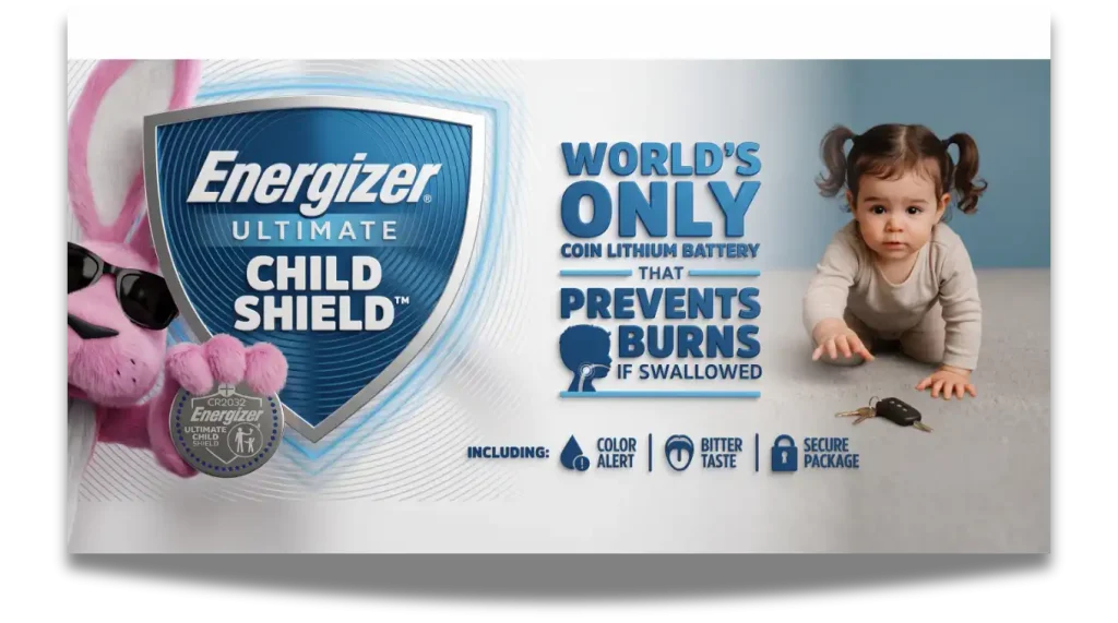 Energizer'ın Ultimate Child Shield Teknolojisi: Lityum Düğme Pil Güvenliğinde Devrim Niteliğinde Bir Sıçrama