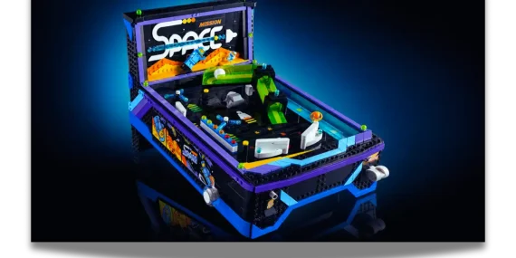 Lego, tamamen işlevsel ilk ‘Icons Arcade Pinball Makinesi’ ile çığır açıyor