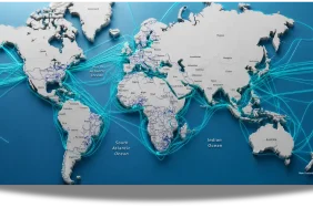 The Deep-Sea Backbone of Global Connectivity