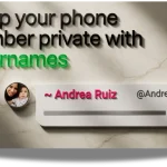 WhatsApp Private Usernames