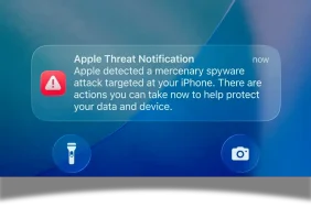 Apple, dikkatli olmaları için kullanıcılarına casus yazılım bildirimleri gönderdi
