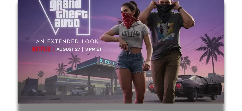 GTA 6'nın yeni oynanış tanıtımı 27 Ağustos'ta Netflix'te yayınlanacak