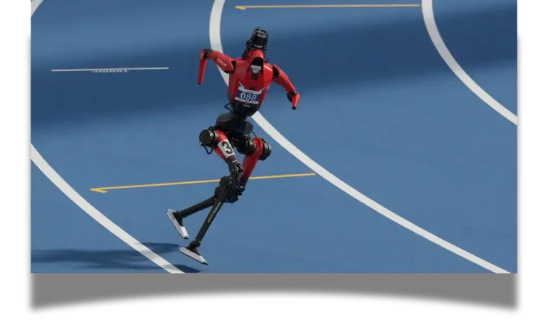 İnsansı robotlar, Usain Bolt'un 100 metre koşu rekorunu tarihe gömdü
