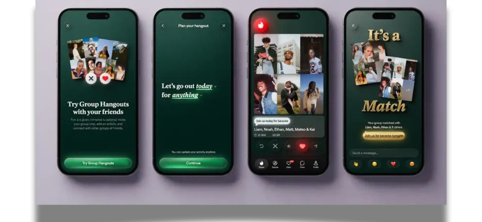 Tinder, grup buluşmaları özelliğini hayata geçirdi